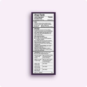 Allegra Children's 12-Hour Allergy Relief Liquid, Non-Drowsy Indoor and Outdoor Allergy Medicine, 30 mg Fexofenadine HCI Antihistamine For Kids, Grape Flavor, 4 oz - Image 3