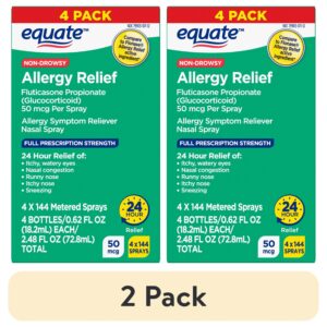 Equate Fluticasone Propionate Nasal Allergy Relief Spray, 50 mcg, Non-Drowsy - Image 10
