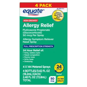 Equate Fluticasone Propionate Nasal Allergy Relief Spray, 50 mcg, Non-Drowsy - Image 11