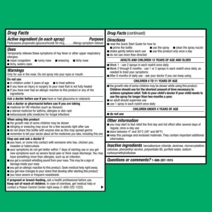 Equate Fluticasone Propionate Nasal Allergy Relief Spray, 50 mcg, Non-Drowsy - Image 12