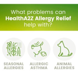 HealthA2Z® Allergy Relief | 300 Tablets | Cetirizine 10mg | All Day Allergy | Indoor & Outdoor | Relief from Itchy Throat, Sneezing, Runny Noses - Image 11