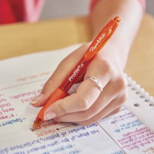 Paper Mate Profile Retractable Ballpoint Pens, 1.4 mm Bold Point, Black, 8 Count - Image 2
