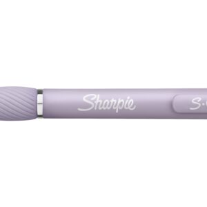 Sharpie S-Gel Pens, Medium Point (0.7mm), Violet Barrel, Black Ink, 4 Count - Image 2
