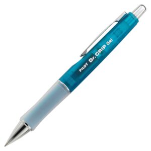 Pilot Dr. Grip Retractable Gel Rollerball Pens - 0.7 Mm Pen Point Size - Refillable - Retractable - Electric Blue Barrel - Image 3