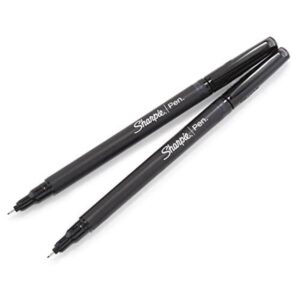 Sharpie Felt Tip Pens, Fine Point, Black, 12 Count ( Package may Vary) - Image 3