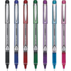 Pilot Precise Grip Capped Rollerball Pens Extra Fine 0.5 mm , Assorted Ink Color, 7 Count - Image 4