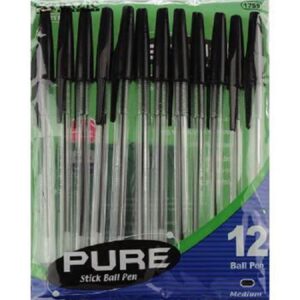 Ball Pens Black, Count 1 - Pen/Pencil/Marker / Grab Varieties & Flavors - Image 1