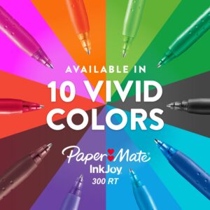 Paper Mate InkJoy Retractable Ballpoint Pen, 1.0 mm, Assorted Colors, 8 Count - Image 5