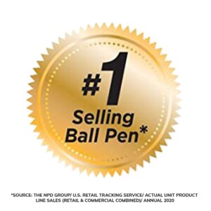 BIC Round Stic Xtra Life Ball Pen, Medium Point (1.0 mm), Black, 10-Count - Image 5