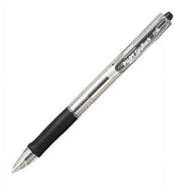 Pilot EasyTouch Retractable Ballpoint Pen, Medium Point Black, 2-COUNT (32220)