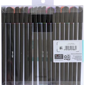 Pen+Gear Fine Liner Pens, Fine Tip, Assorted Colors, 18 Count