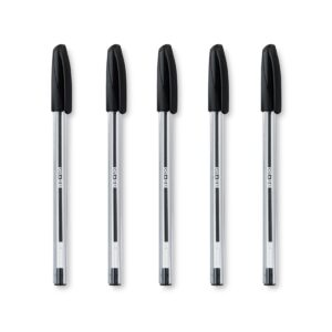 Pen+Gear Stick Ballpoint Pens, 1.0mm, Black Ink, 60 Count - Image 3
