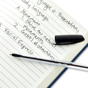 Pen+Gear Stick Ballpoint Pens, 1.0mm, Black Ink, 60 Count - Image 5