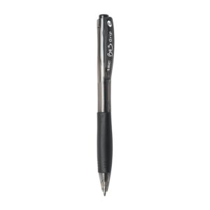 BIC BU3 Grip Ball Point Pen with Side Click Retraction, 0.7 mm, Black Ink, 18 Count, 18 Pack - Image 6