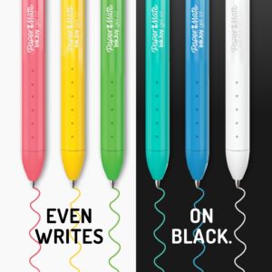Paper Mate InkJoy Bright Retractable Gel Pens, Medium Point, 0.7mm, Assorted Ink Colors, 6 Count - Image 4