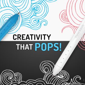 Paper Mate InkJoy Bright Retractable Gel Pens, Medium Point, 0.7mm, Assorted Ink Colors, 6 Count - Image 5