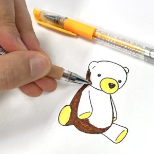 Scribble Stuff 30ct Scented Gel Pens, 30 Unique Colors Scented with Citrus, Florals and Sea Breeze.