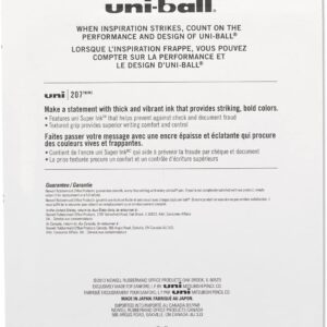 uni-ball 207 Retractable Gel Pens, Medium Point, 0.7 mm, Assorted Ink Colors, 8 Count