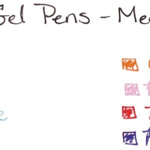 uni-ball 207 Retractable Gel Pens, Medium Point, 0.7 mm, Assorted Ink Colors, 8 Count