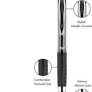 uni-ball 207 Retractable Gel Pens, Medium Point, 0.7 mm, Assorted Ink Colors, 8 Count