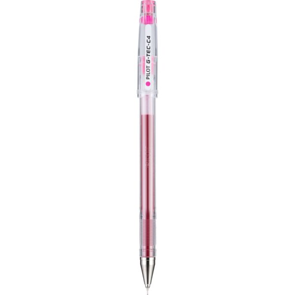 Pilot G-TEC-C Ultra Gel Ink Stick Pen, Assorted Ink, .4mm, 10 Count