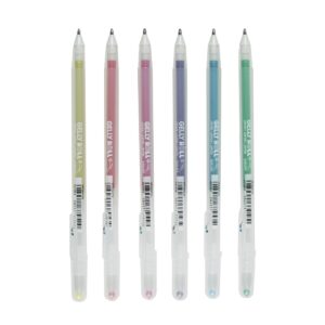 Sakura Gelly Roll Stardust Gel Pen Set, 6-Colors, Galaxy