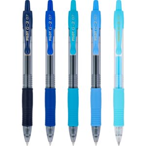 Pilot G2 Pink Premium Retractable Gel Pens, Fine Point, 0.7 mm, Assorted Colors, 5 Count - Image 18