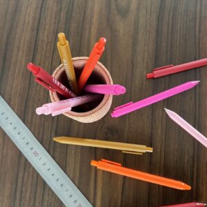 Zmeidao 5 Pcs Fancy Pens for Women Motivational Cute Pens Women Boss Lady Gifts Metal Colored Pretty Pens Inspirational Pens Retractable Ballpoint Pens for Office - Image 7