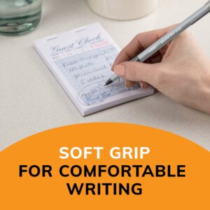 BIC Round Stic Xtra Comfort Ballpoint Pen, Bold Point, 1.2 mm, Black Ink, 24 Count - Image 6