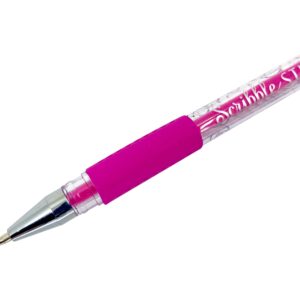 Scribble Stuff Gel Pens – 24 Count, Glitter, Neon & Metallic Inks, Assorted Colors - Image 7