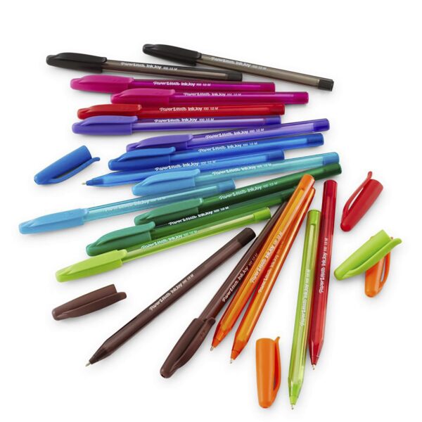 Paper Mate InkJoy 100ST Ballpoint Pens, Medium Point (1.0mm), Black, 18 Count