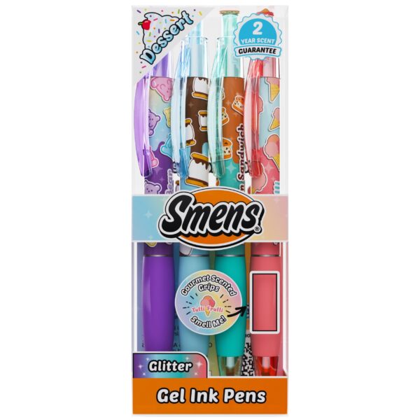 Scentco Dessert Smens 4-Pack 0.7 mm Fine Point Pens