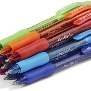 Paper Mate Profile Retractable Ballpoint Pens, Bold Point (1.4mm), Assorted, 12 Count - Image 3