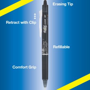 Pilot FriXion Clicker Erasable Gel Ink Pens, Fine Point, 0.7mm, Assorted Ink, 8 Count - Image 7