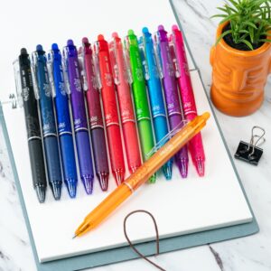Pilot FriXion Clicker Erasable Gel Ink Pens, Fine Point, 0.7mm, Assorted Ink, 8 Count - Image 9