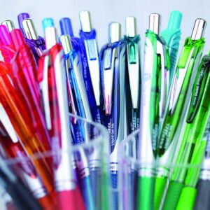 Pentel EnerGel XM BL77 - Retractable Liquid Gel Ink Pen - 0.7mm - 54% Recycled - Purple - Box of 12 - Image 17