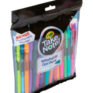 Crayola Colored Gel Pens, Washable Pens, Bullet Journaling, 24 Count - Image 4