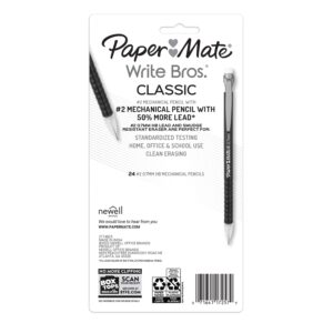 Paper Mate Mechanical Pencils, Write Bros. Classic 2 Pencil, Assorted Colors, 0.7mm, 24 Count - Image 5