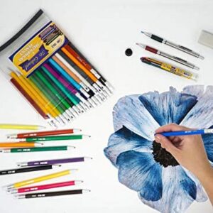 June Gold 36 Assorted Colored 2.0 mm Mechanical Pencils, Bold Thickness, 36 Unique Colors, Built in Sharpeners - Image 4