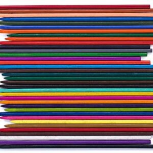 June Gold 36 Assorted Colored 2.0 mm Mechanical Pencils, Bold Thickness, 36 Unique Colors, Built in Sharpeners - Image 5