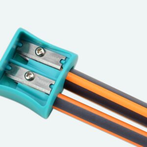 Maped Vivo Compact 2 Hole Graphite & Colored Pencil Sharpeners - 30 Pack - Image 3