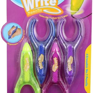 Baumgartens Twist 'n Write Pencil, No. 2, Assorted Colors, 4-Count - Image 6