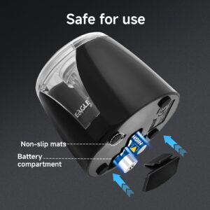 Eagle Electric Pencil Sharpener, Battery Powered, Large Shaving Holders, Carbon Steel Blades, Portable, Reusable and Replaceable Blade, Suitable for Home and Office use, Pink - Image 13