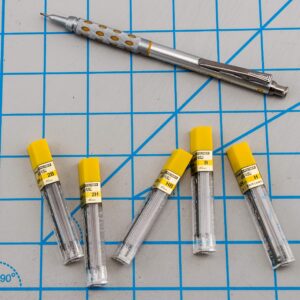 Pentel Super Hi-Polymer Leads, 0.9 mm, B, 15 Per Pack - Image 5