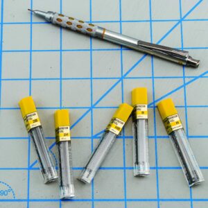 Pentel Super Hi-Polymer Leads, 0.9 mm, B, 15 Per Pack - Image 7