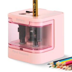 Eagle Electric Pencil Sharpener, Dual Holes, Battery Powered for Office/Art, 5s Fast Sharpening, Replaceable Blades, for 6-12 mm Pencils - Image 16