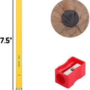 Mr. Pen- Jumbo Pencils, 10 Pencils and 1 Sharpener, Big Pencil, Fat Pencils, Jumbo Pencils for Preschoolers - Image 8