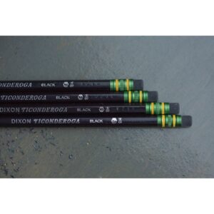 Ticonderoga Pencils, 2 Soft, Black, Unsharpened, 24 Per Pack, 2 Packs - Image 5