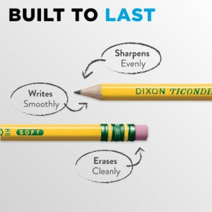 Ticonderoga No. 2 Pencils, Pre-Sharpened, 30 Per Pack, 2 Packs - Image 4