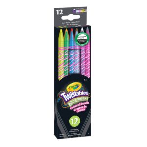 Crayola Bold and Bright Twistables Colored Pencils, 12 Count, Back to School Supplies, Child - Image 3